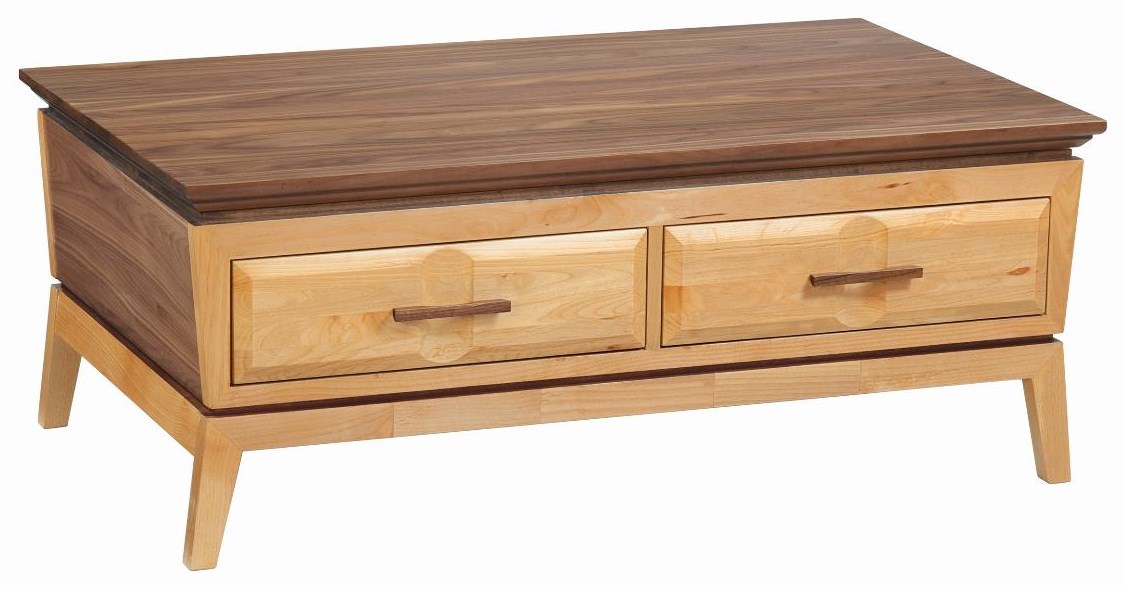 Whittier coffee table with best sale storage